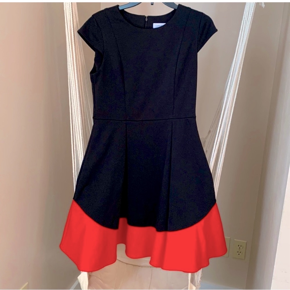 Ruffled CK Shirt Dress❤️🖤